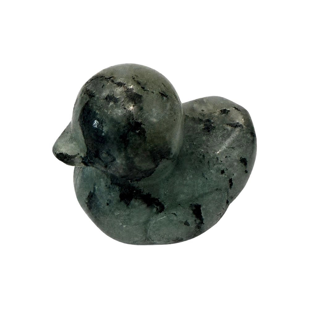 Labradorite - Gemstone Duck (3cm)