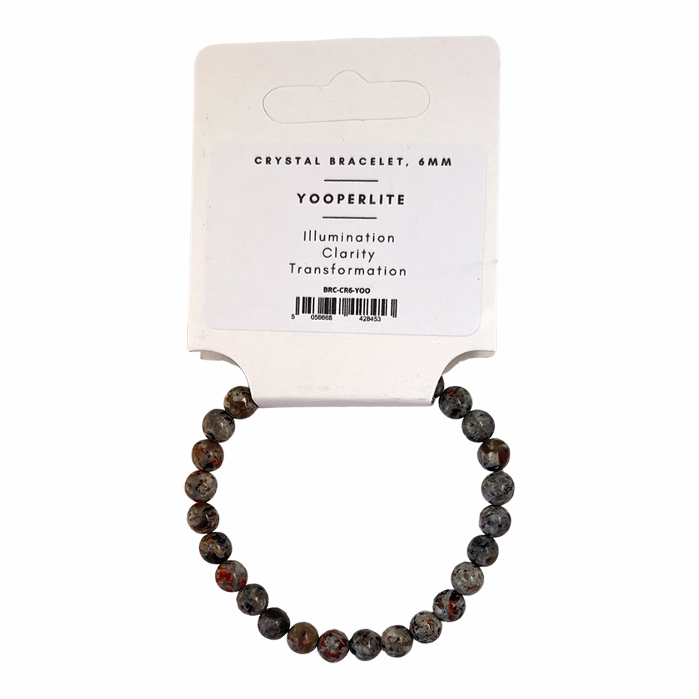 Yooperlite - Crystal Ball Bracelet (6mm)