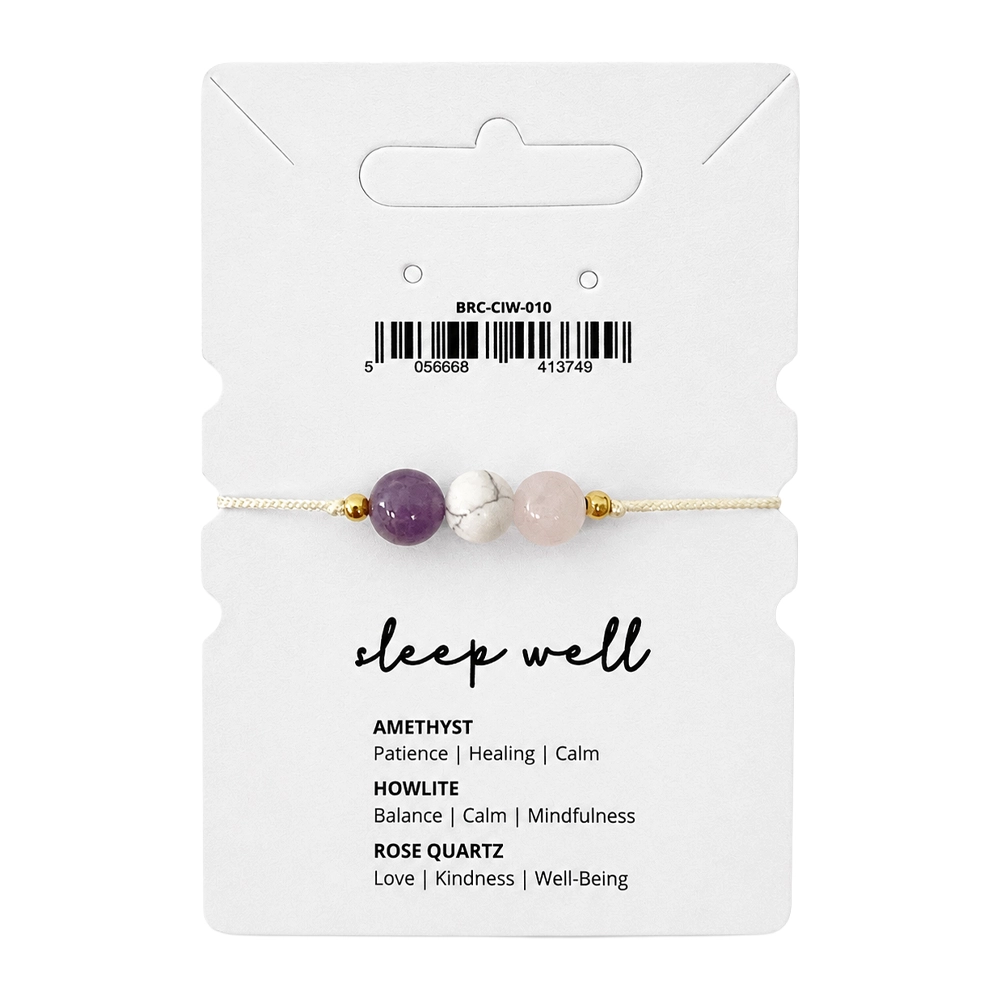 Sleep Well - Crystal Intention Bracelet