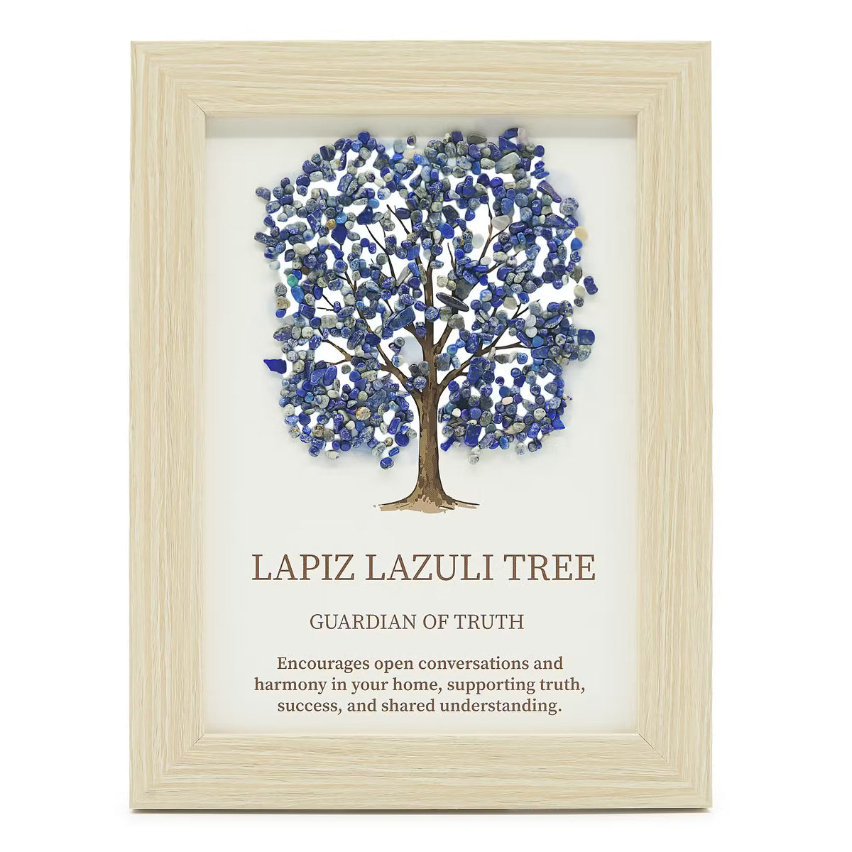Lapis Lazuli - Framed Gemstone Picture