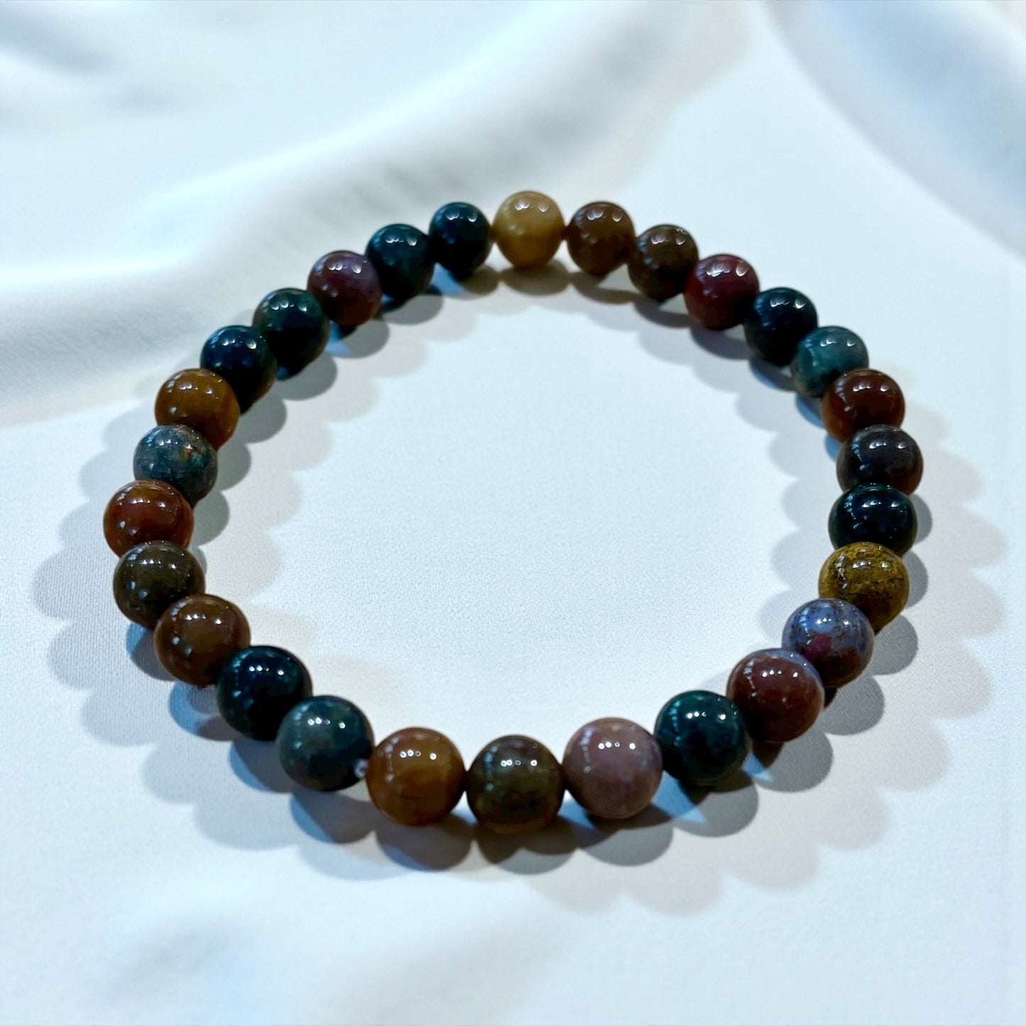 Ocean Jasper - Power Crystal Bracelet