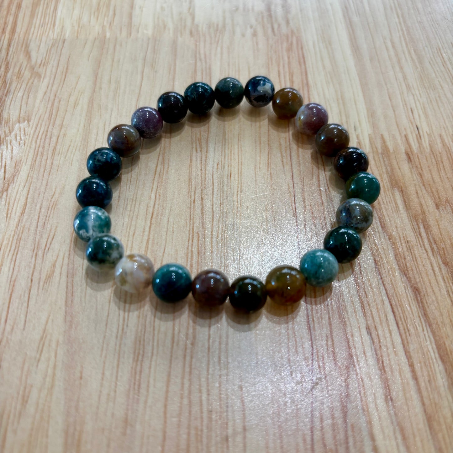 Moss Agate - Power Crystal Bracelet