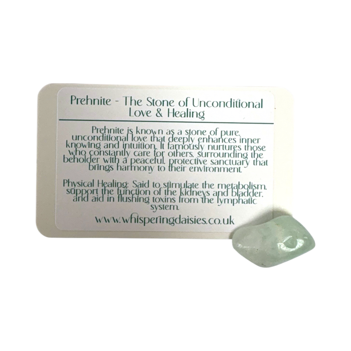 Prehnite - Tumblestone