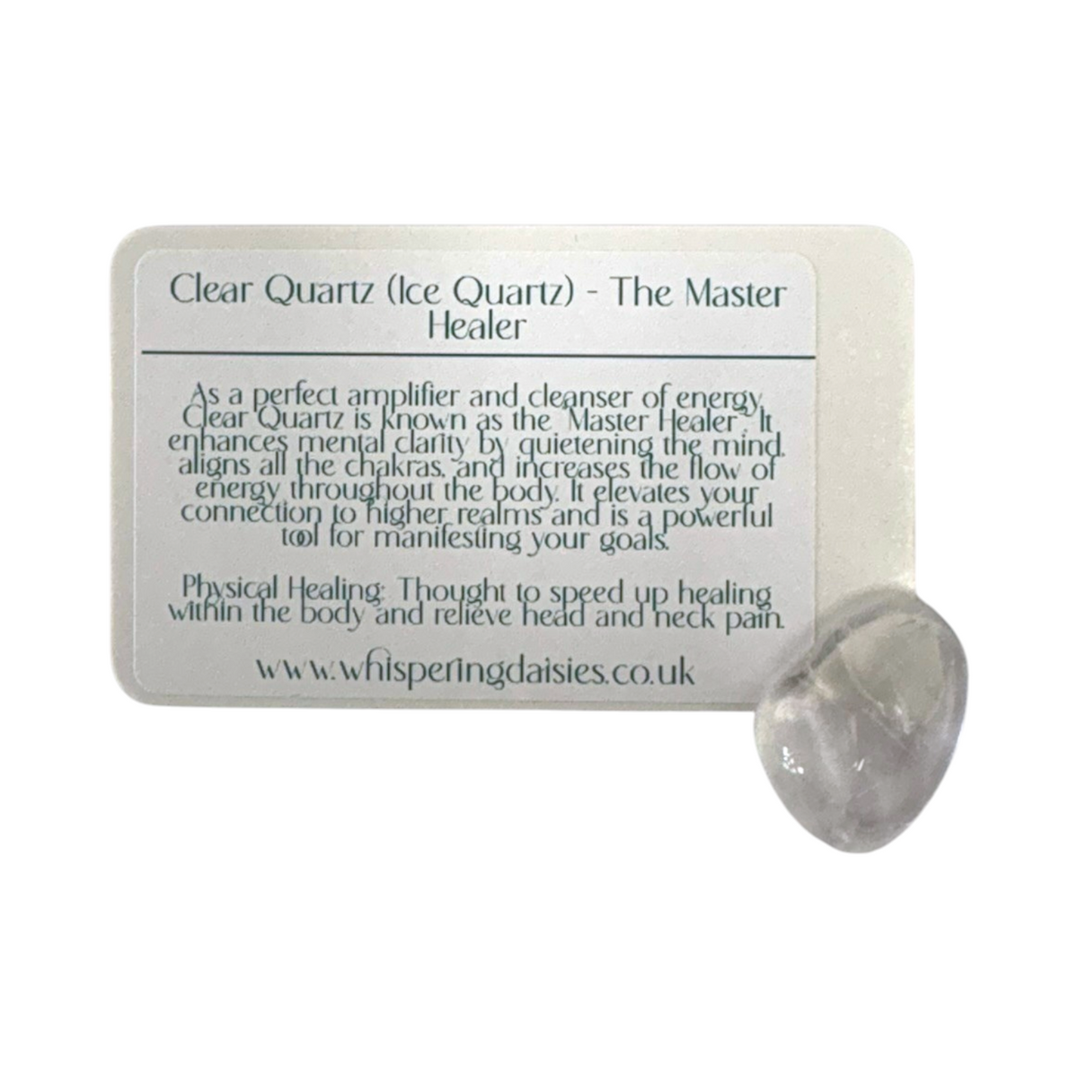 Ice Quartz - Tumblestone