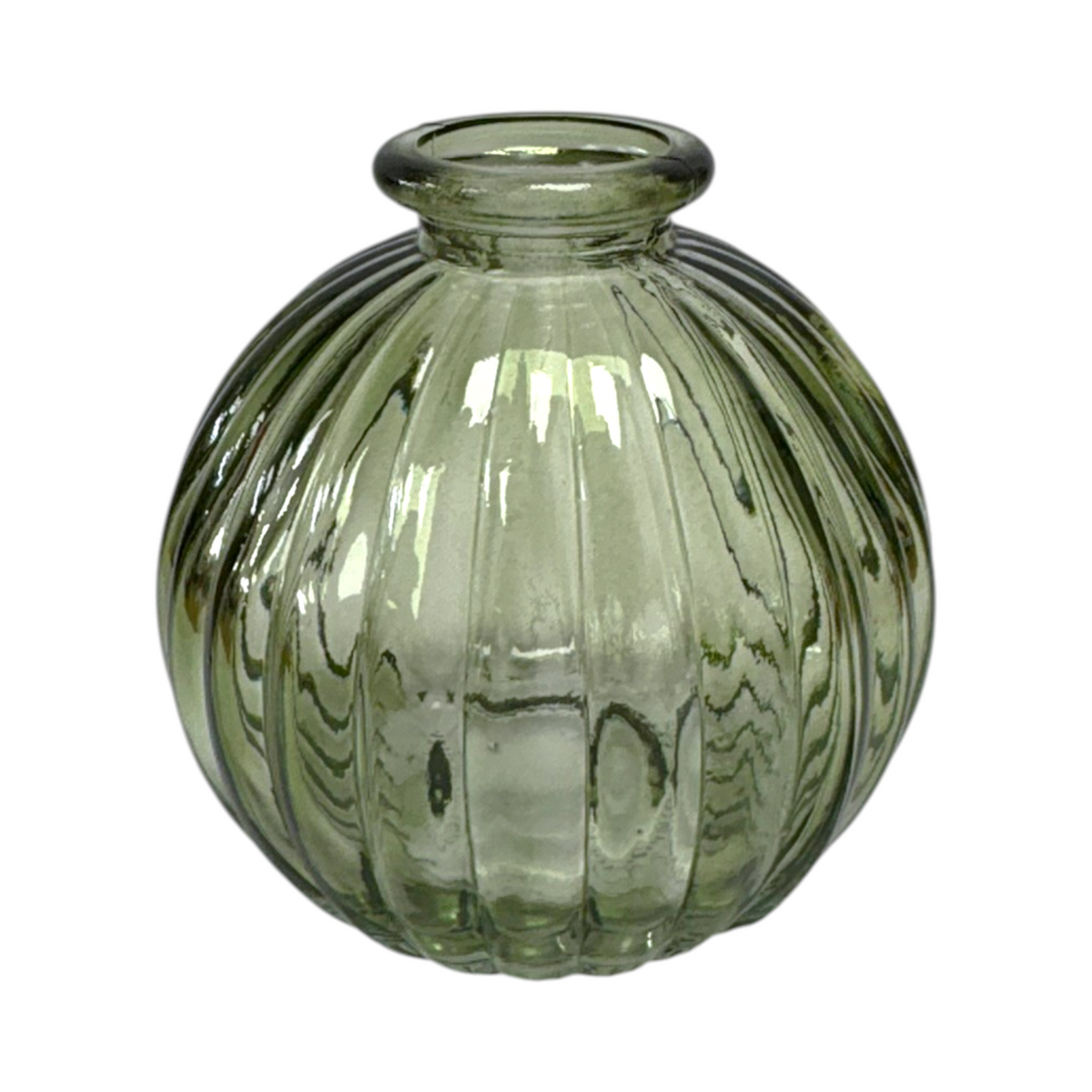 Vintage Green Bauble Diffuser Glass