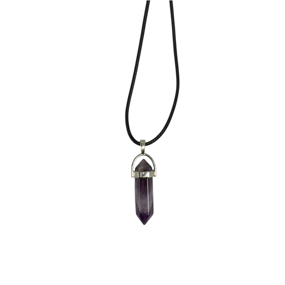 Amethyst - Double Point Pendant