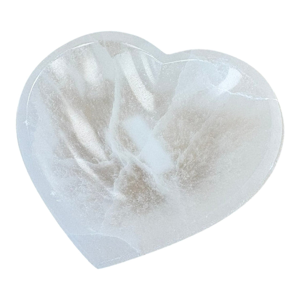 Selenite Heart Bowl