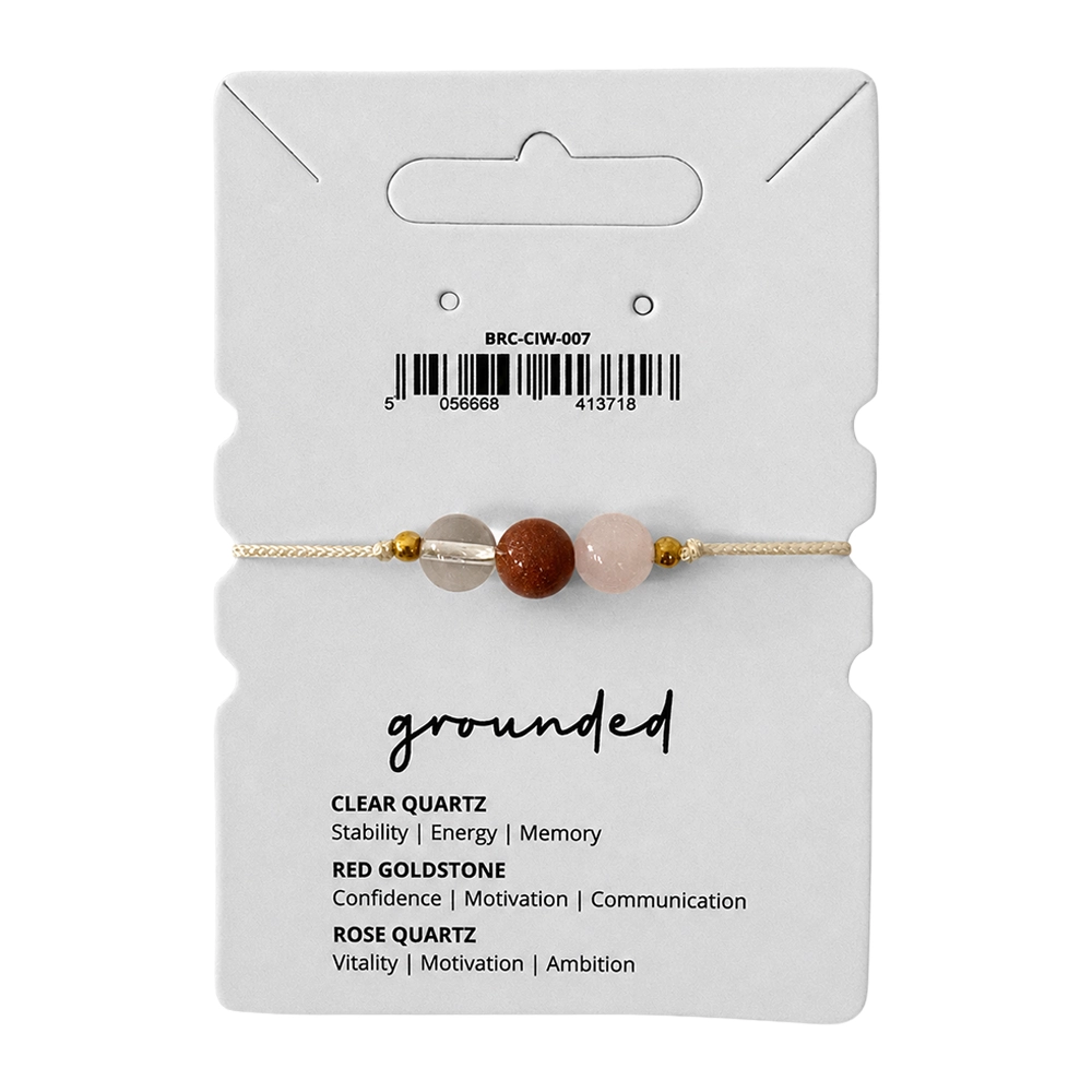 Grounded - Crystal Intention Bracelet