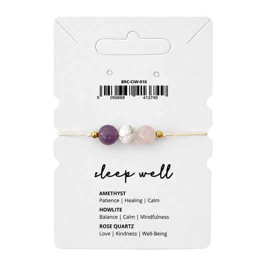Sleep Well - Crystal Intention Bracelet