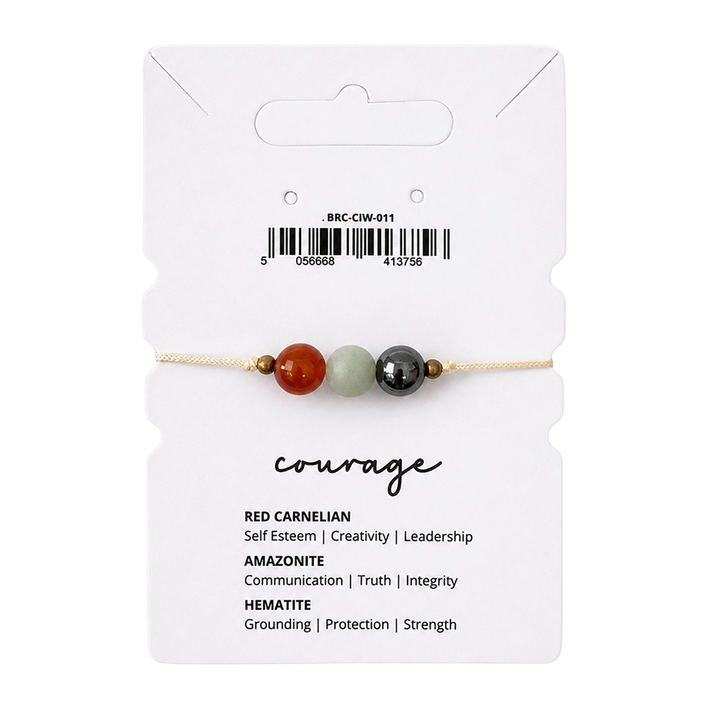 Courage - Crystal Intention Bracelet