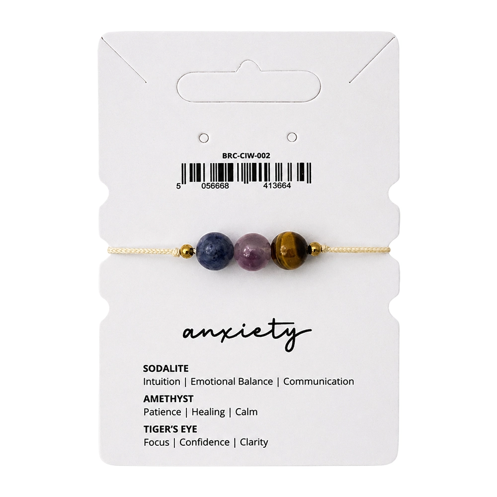 Anxiety Relief - Crystal Intention Bracelet