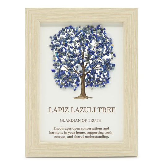 Lapis Lazuli - Framed Gemstone Picture