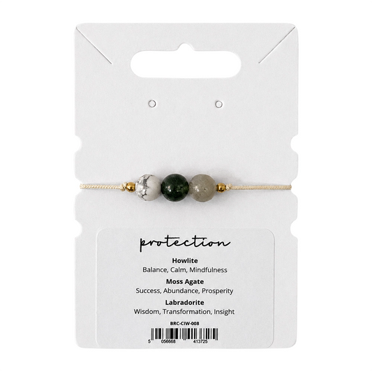 Protection - Crystal Intention Bracelet