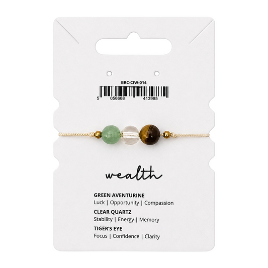 Wealth - Crystal Intention Bracelet