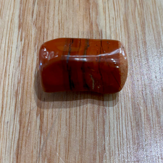 Red/White Jasper - Tumblestone