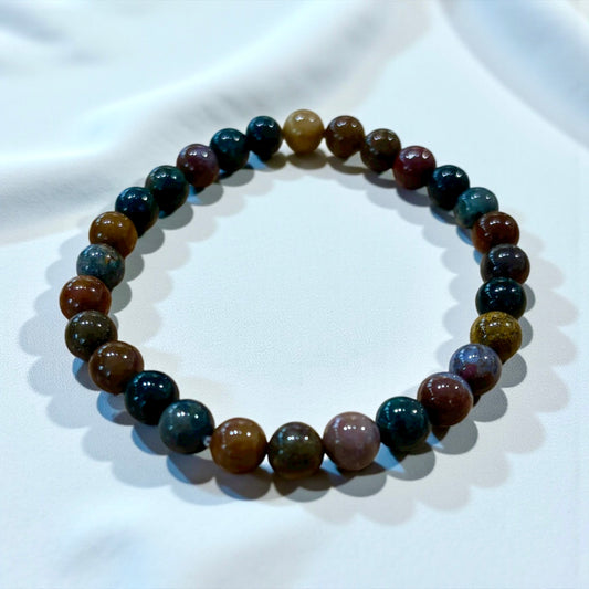 Ocean Jasper - Power Crystal Bracelet