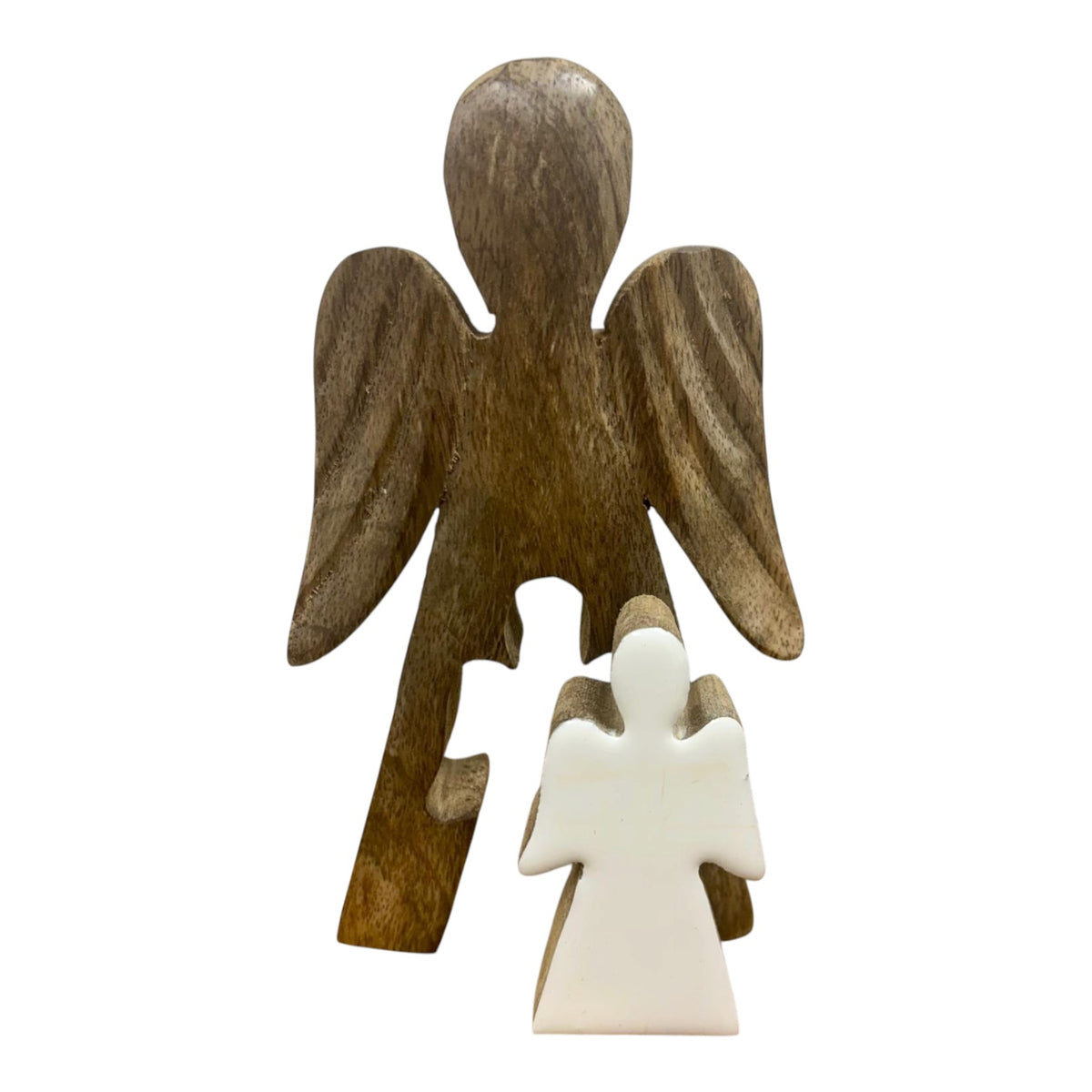 Angel In An Angel - Wooden Figure