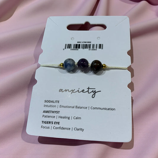 Anxiety - Power Crystal Bracelet