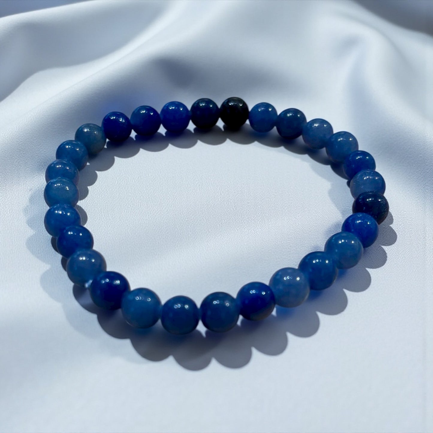 Blue Quartz - Power Crystal Bracelet