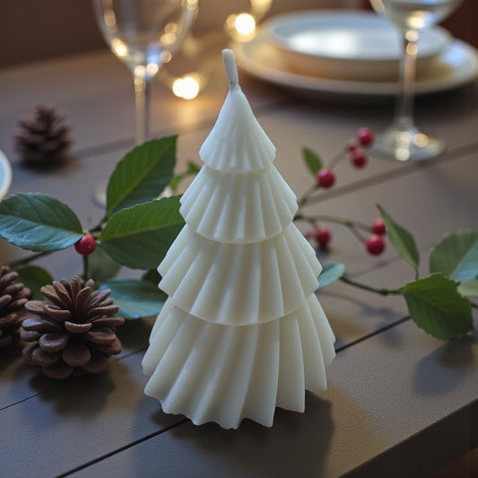 Large Christmas Tree- Pillar Candle