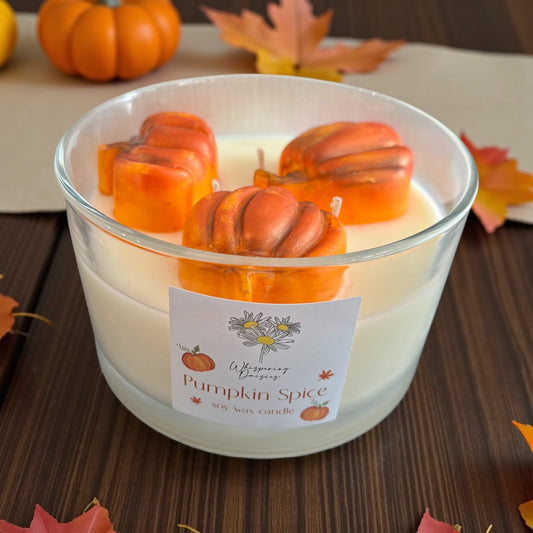 Pumpkin Spice  Bowl - Candle