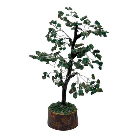 Green Aventurine - Crystal Gemstone Tree (200 Chips)