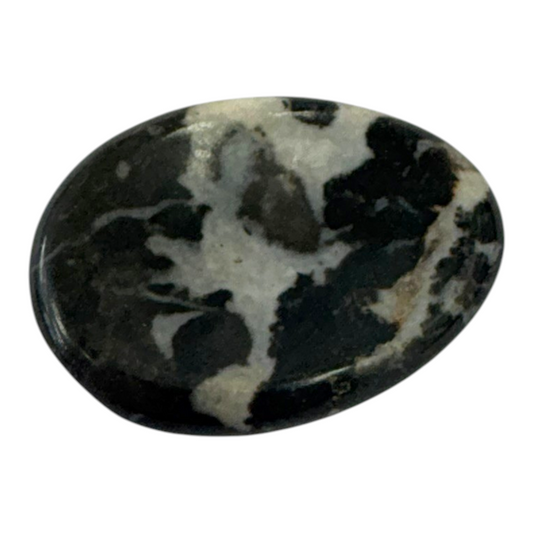 Zebra Jasper Worry Stone