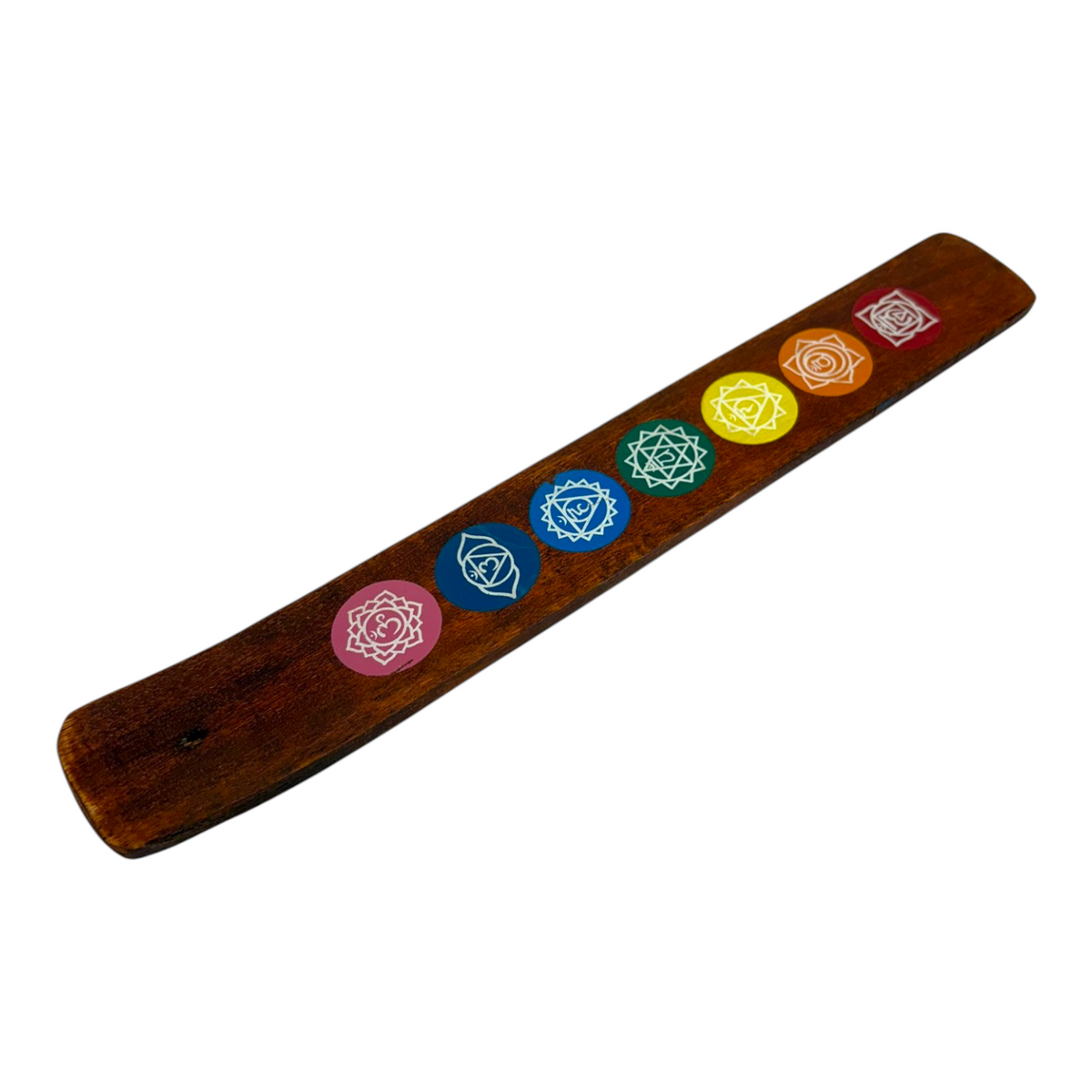 Chakra Incense Stick Holder (Black, White, or Wood)