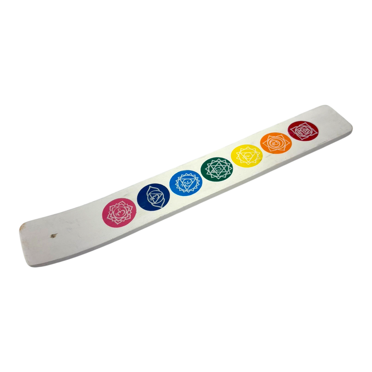 Chakra Incense Stick Holder (Black, White, or Wood)