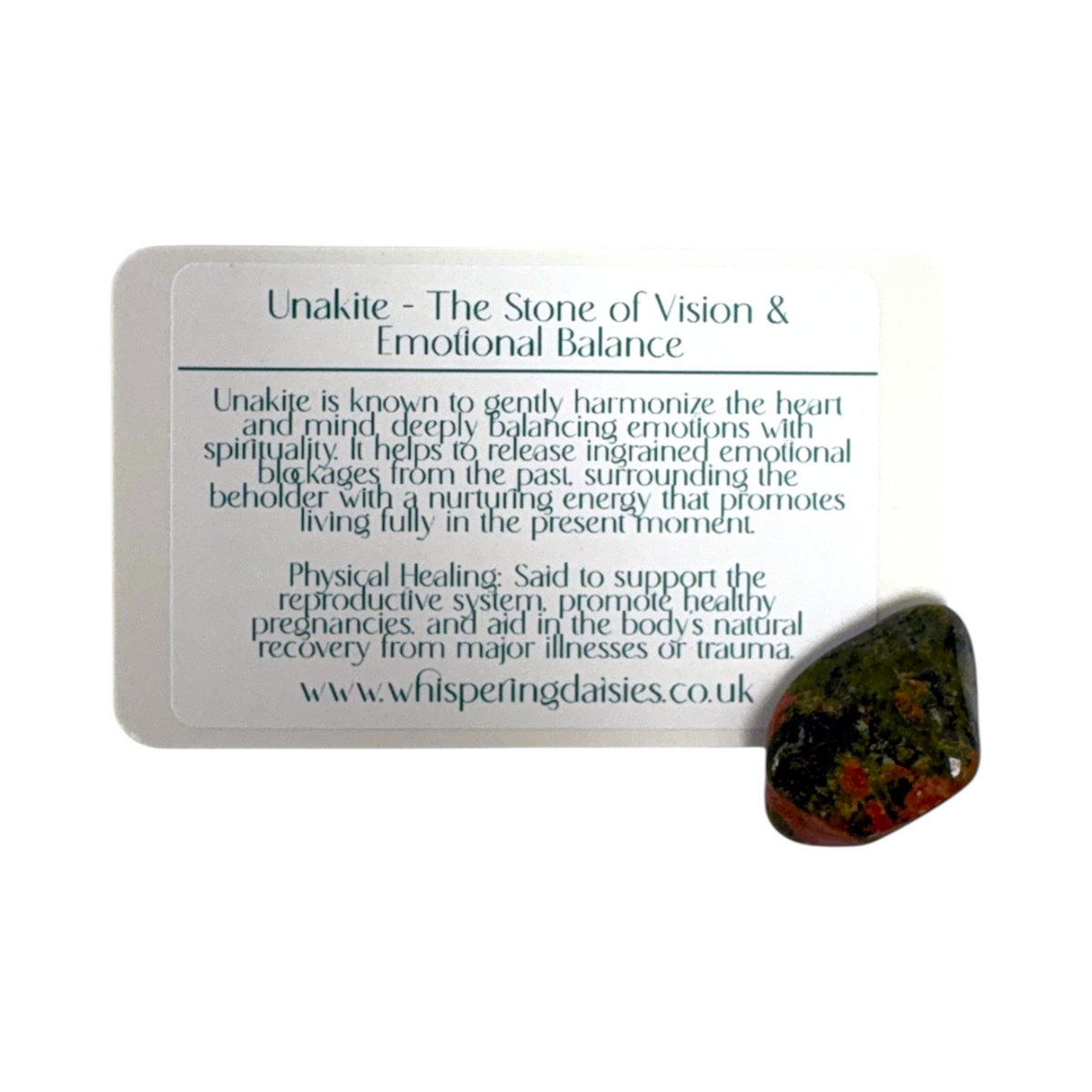 Unakite - Tumblestone