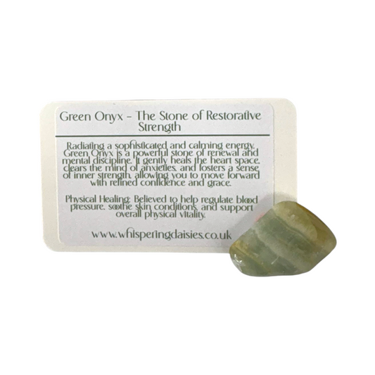 Green Onyx - Tumblestone