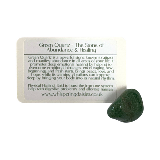 Green Quartz - Tumblestone