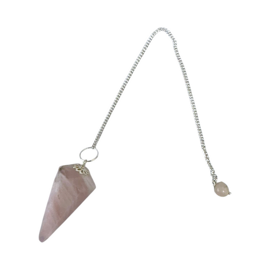 Rose Quartz - Point Pendulum