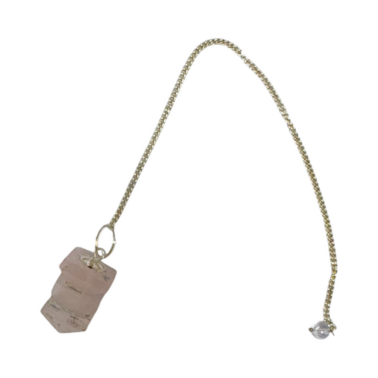 Rose Quartz - Pyramid Pendulum