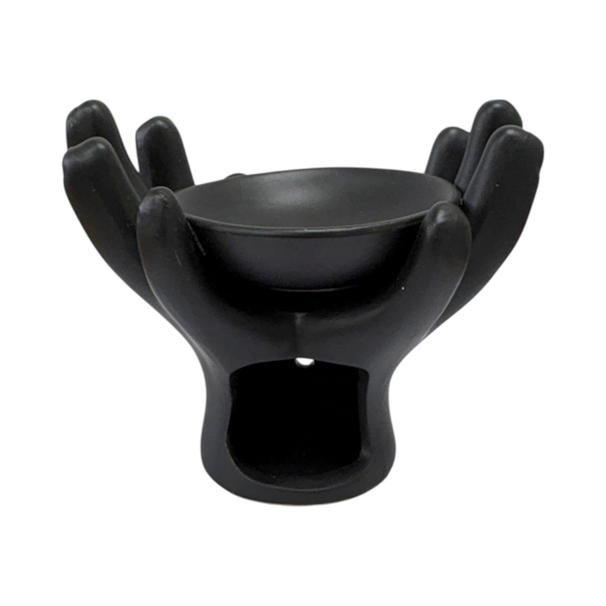 Black - Open Hand Oil & Wax Burner