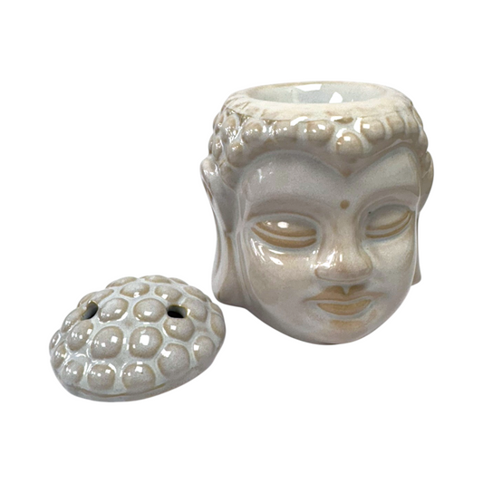 White - Thai Buddha Head Burner