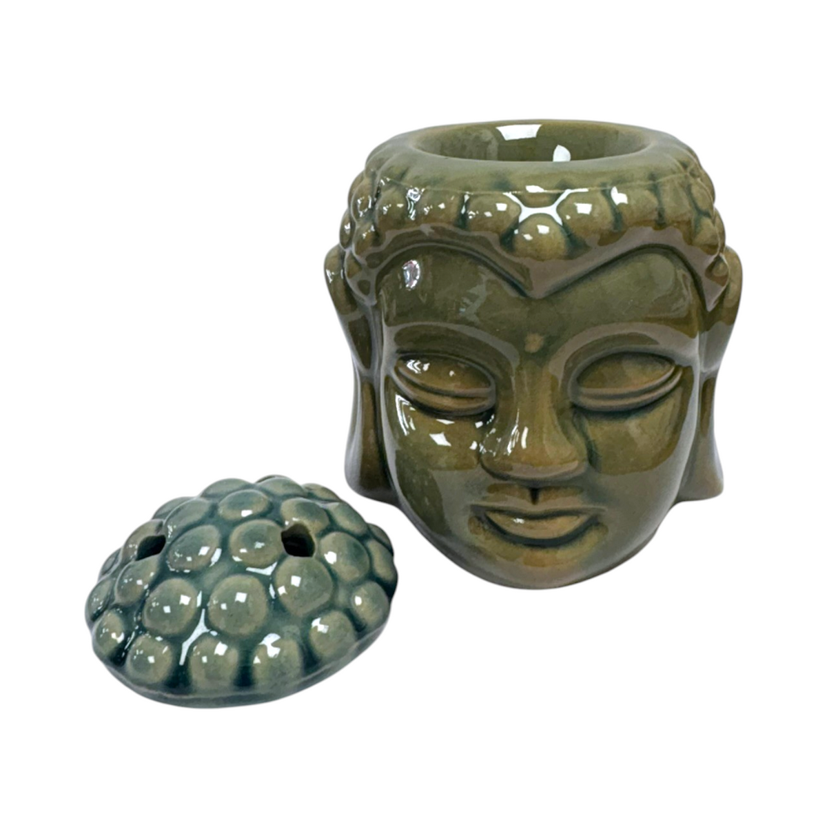 Green - Thai Buddha Head Burner