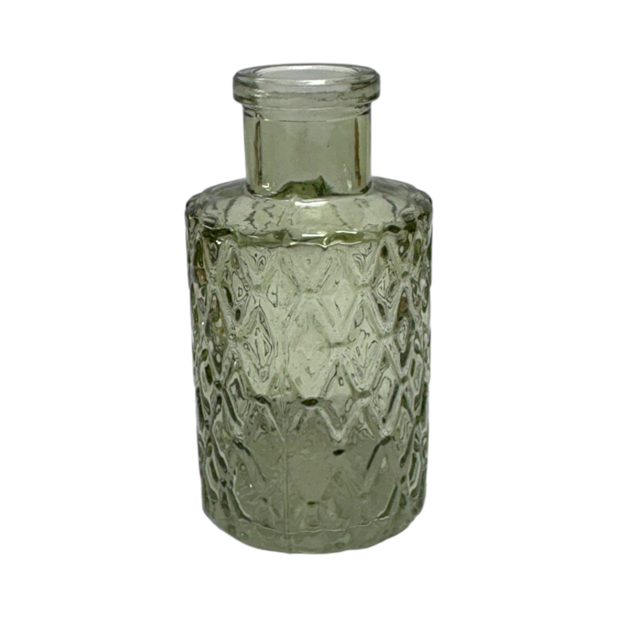 Vintage Green Patterned Diffuser Bottle