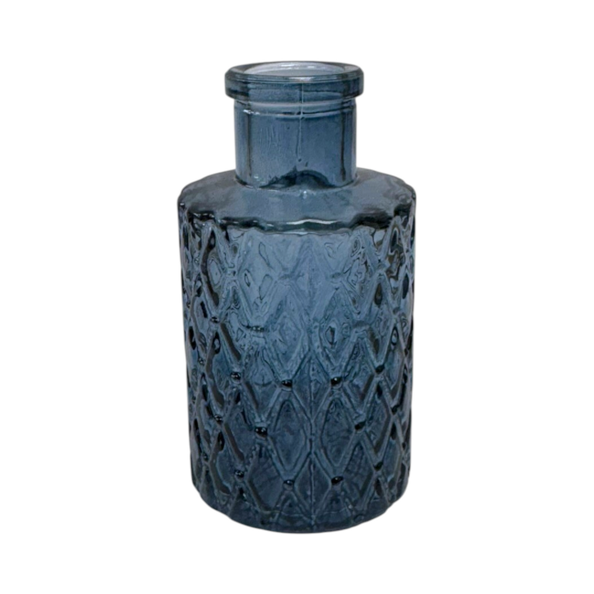 Blue Patterned Diffuser Bottle