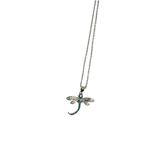 Delicate Dragonfly Necklace
