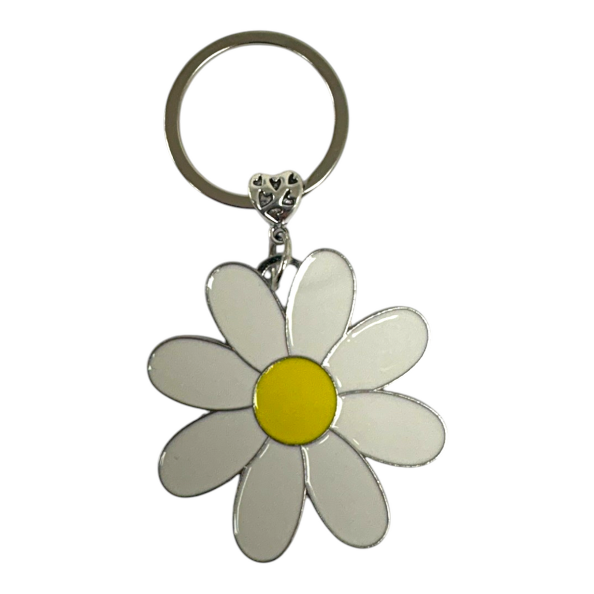 Daisy Shaped Keyring