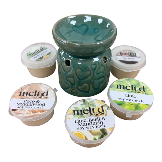 Wax Melt and Burner Gift Set