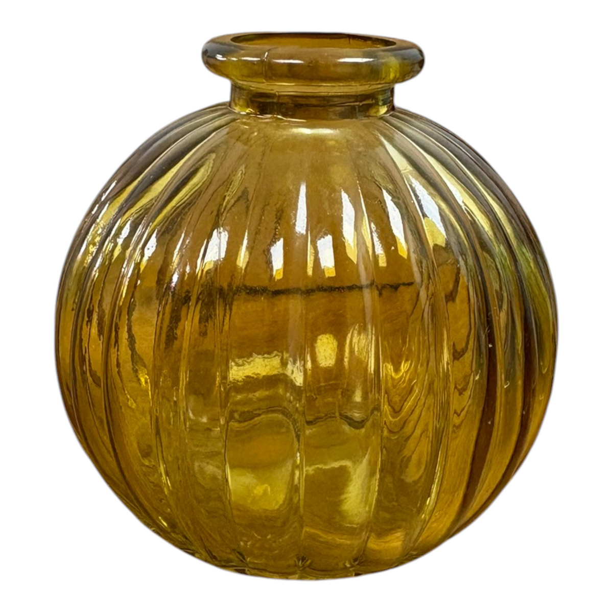 Yellow Bauble Diffuser Glass