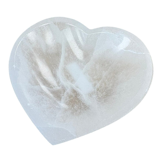 Selenite Heart Bowl