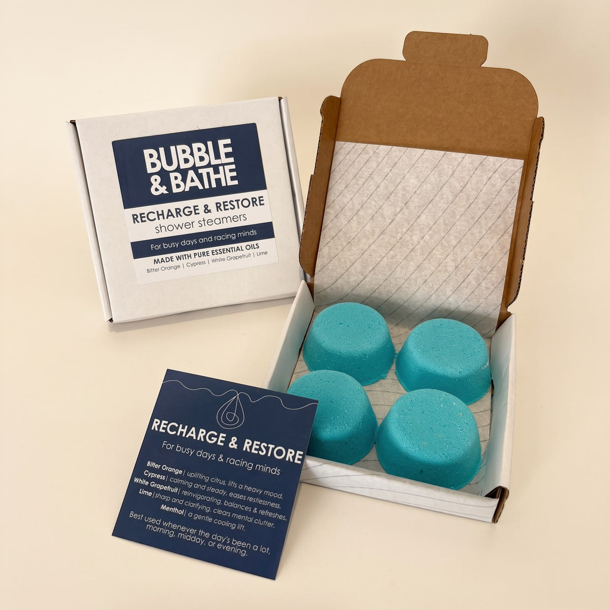 Recharge & Restore - Shower Steamers