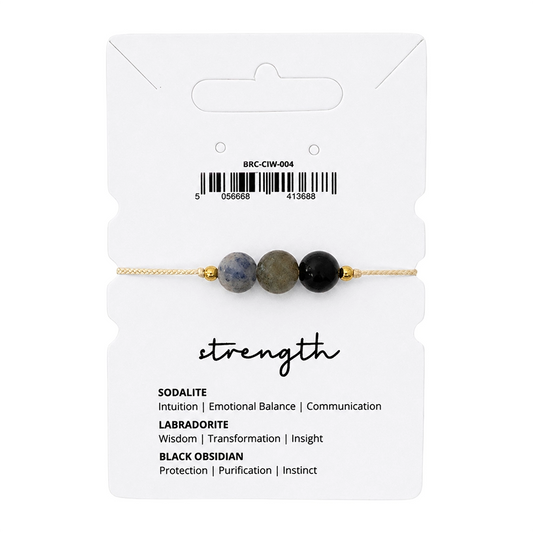 Strength - Crystal Intention Bracelet