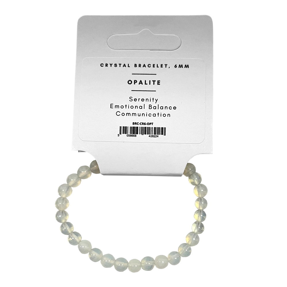 Opalite - Crystal Ball Bracelet (6mm)