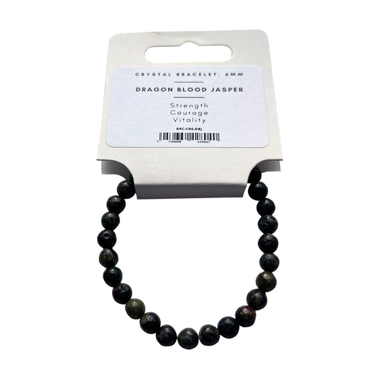 Dragon Blood - Crystal Ball Bracelet (6mm)