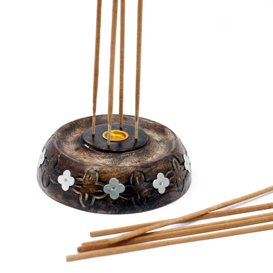Mango Wood Incense Holder