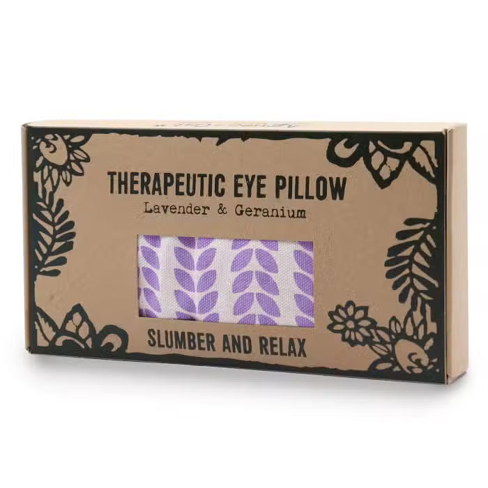 Lavender & Geranium - Therapeutic Eye Pillow